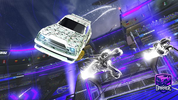 A Rocket League car design from VOID_nege09