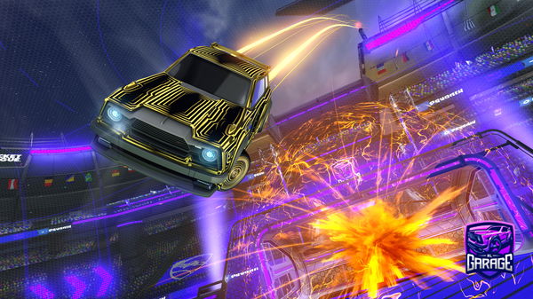 A Rocket League car design from icemakerp3