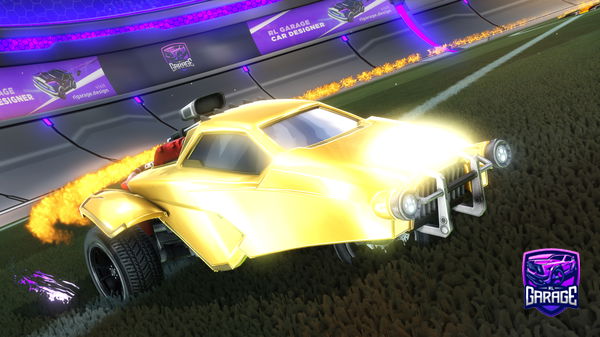 A Rocket League car design from Pl4yer1