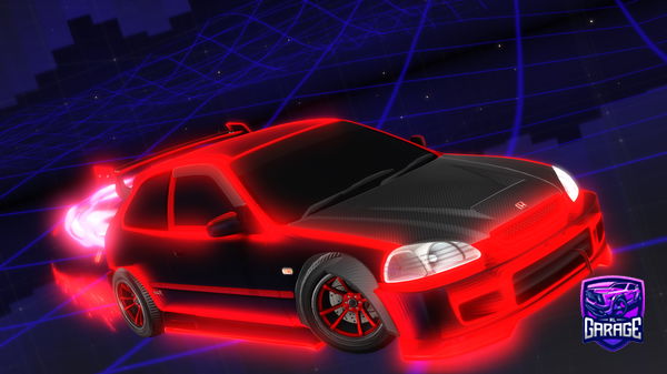 A Rocket League car design from LeoM3