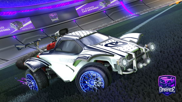 A Rocket League car design from Nyrocs