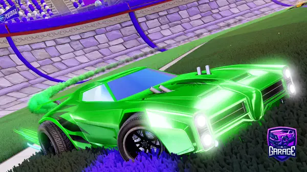 A Rocket League car design from Dunezys