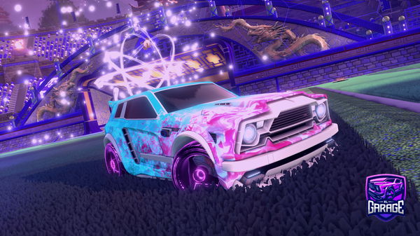 A Rocket League car design from Macofishy