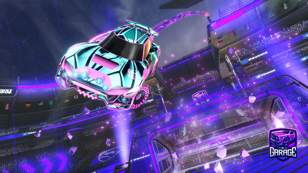A Rocket League car design from Memelord2345
