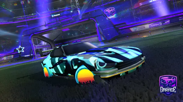 A Rocket League car design from LazyActivity3276