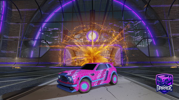 A Rocket League car design from Obamareal