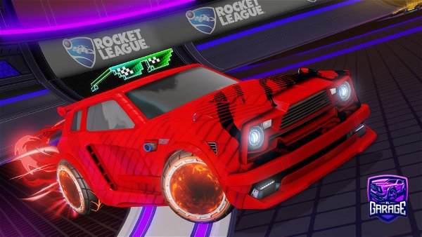 A Rocket League car design from Nerv_CycleFlame