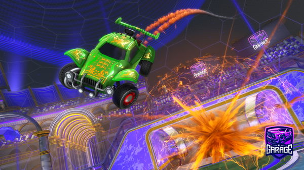 A Rocket League car design from Dandy2662