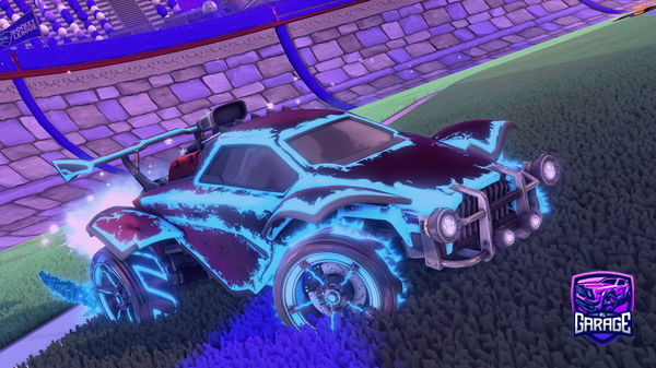 A Rocket League car design from Plifal_YT