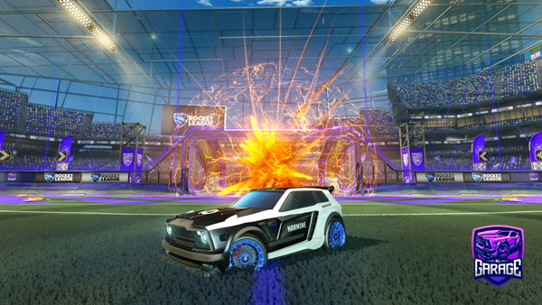 A Rocket League car design from Nateorus