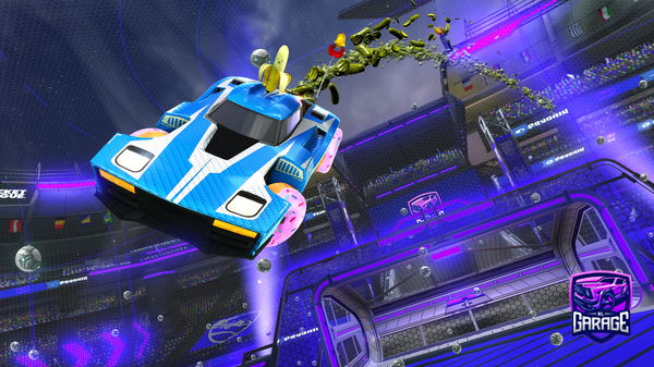 A Rocket League car design from DoubleT5141