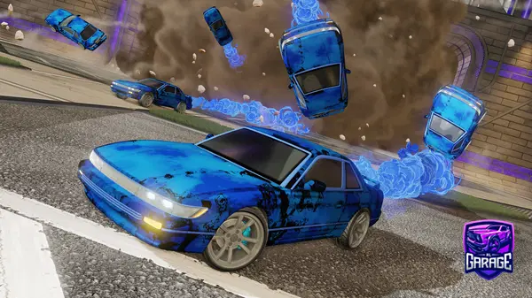 A Rocket League car design from KEWKZ