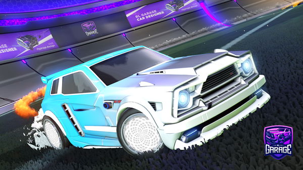 A Rocket League car design from Shanzder