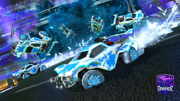 A Rocket League car design from Capybara_RL