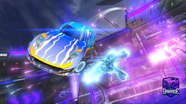 A Rocket League car design from jamoxom