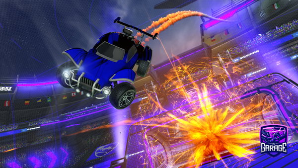 A Rocket League car design from Joran69