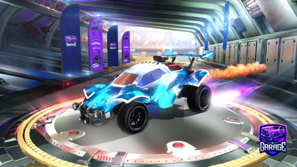 A Rocket League car design from Emkee-_-
