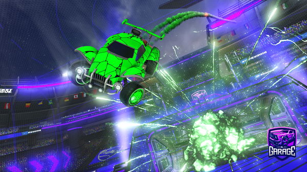 A Rocket League car design from cware