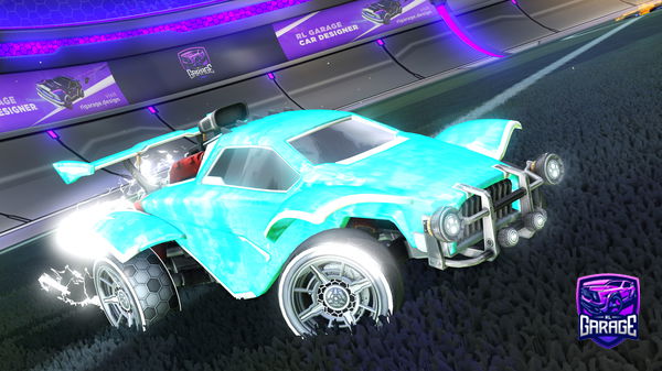 A Rocket League car design from roogwitadoog