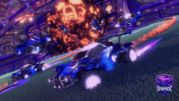 A Rocket League car design from expanhil