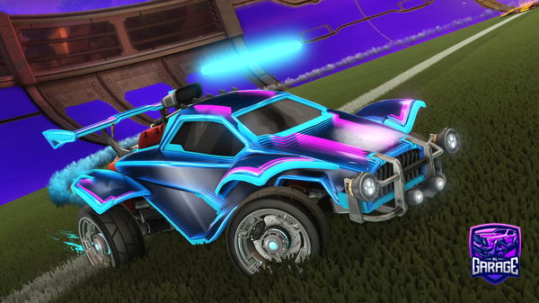 A Rocket League car design from Voi1dzxxx