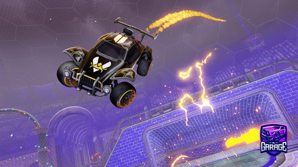 A Rocket League car design from Nickbasket25