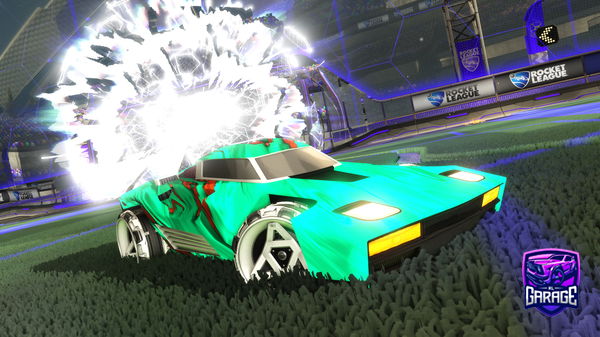 A Rocket League car design from QUIP__