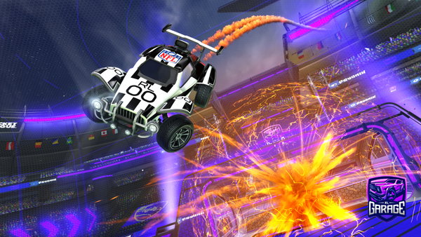 A Rocket League car design from SXBASALGADO