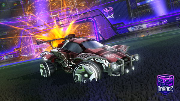 A Rocket League car design from iiTzMATTH3W