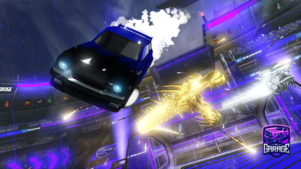 A Rocket League car design from VOID900