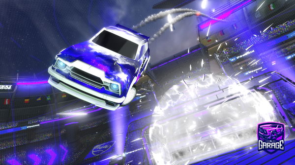 A Rocket League car design from grkd