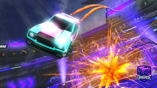 A Rocket League car design from FiipzOnFiirez