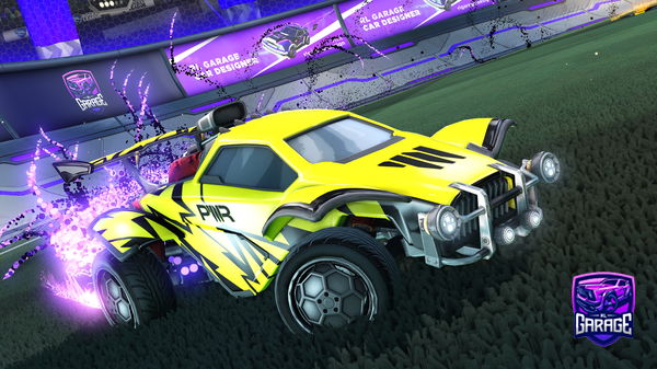 A Rocket League car design from bottlewash