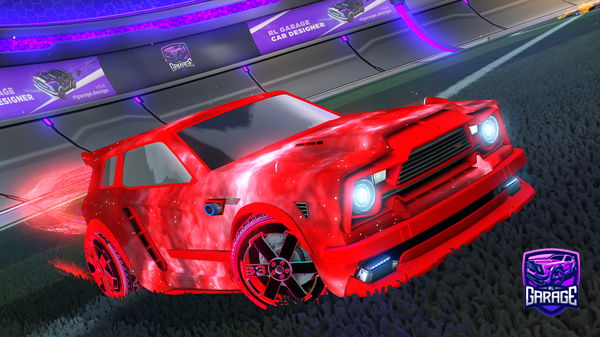 A Rocket League car design from Fluffy-Spider