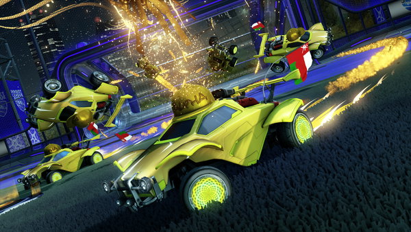 A Rocket League car design from HGR-A7