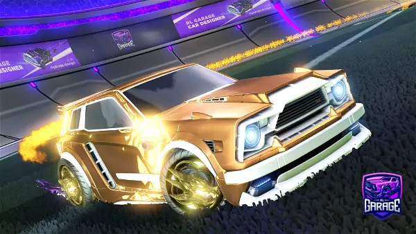 A Rocket League car design from iMuppetYT