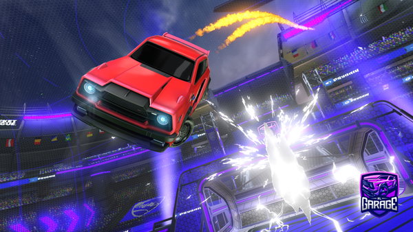 A Rocket League car design from shiv9420
