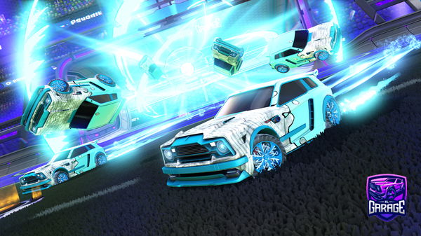 A Rocket League car design from Rozzi6899