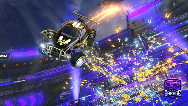 A Rocket League car design from 084_netinhov