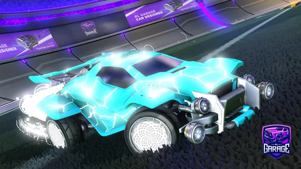 A Rocket League car design from electricwatermelon