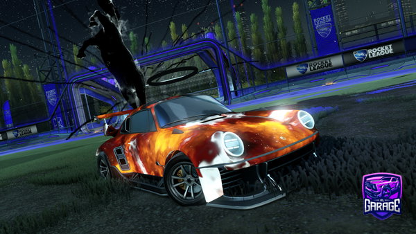 A Rocket League car design from Sunblok