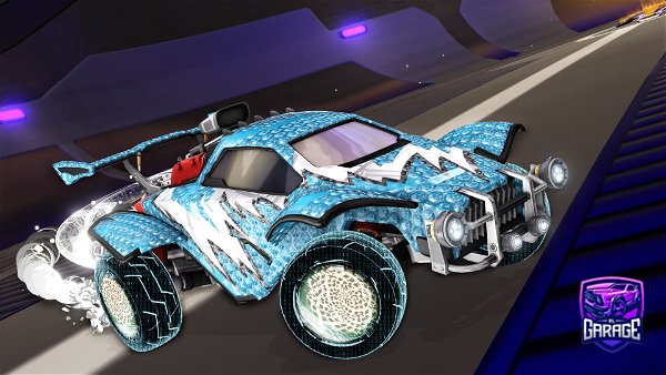 A Rocket League car design from Feral_Crab
