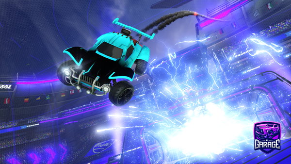 A Rocket League car design from GOATSLAYER72310