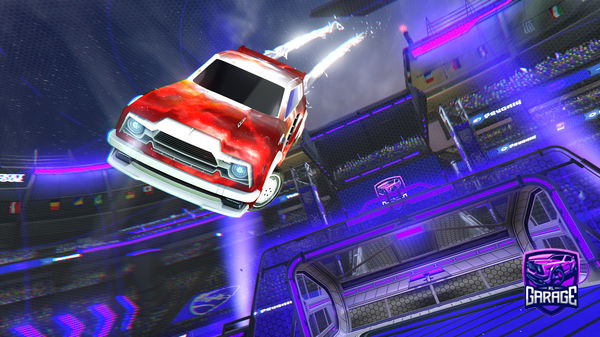 A Rocket League car design from Sparxy3115