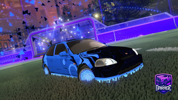 A Rocket League car design from UBERM4RV