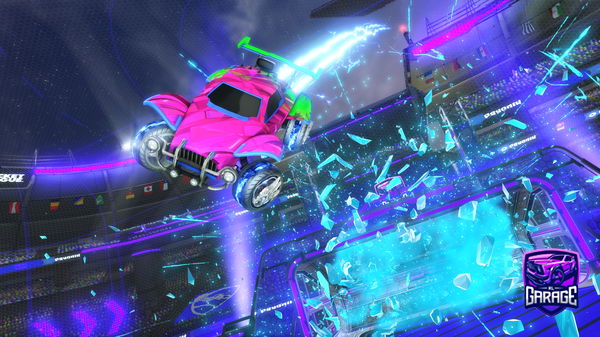 A Rocket League car design from OctaValoare