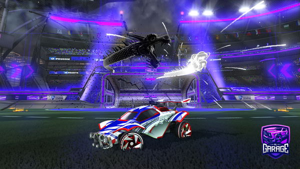 A Rocket League car design from DuckDuckRLG