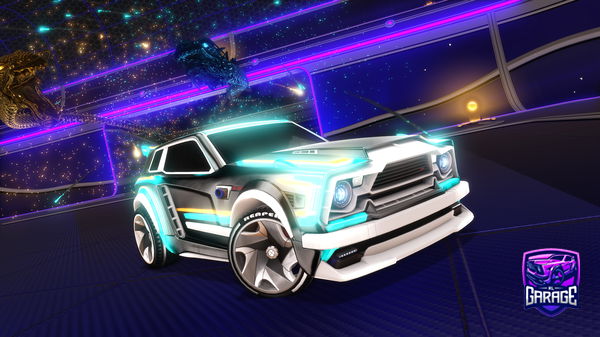 A Rocket League car design from HarryonLSD2534