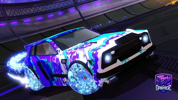 A Rocket League car design from NiElPa