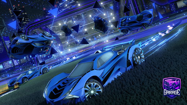 A Rocket League car design from Z3r0_L0v3c8